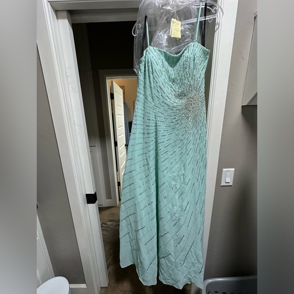 Girls Beaded Prom Dress Size 16